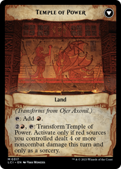 Ojer Axonil, Deepest Might // Temple of Power (Showcase) [The Lost Caverns of Ixalan] | GnG Games