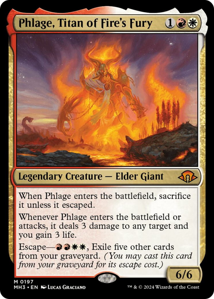 Phlage, Titan of Fire's Fury [Modern Horizons 3] | GnG Games