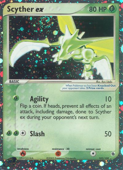 Scyther ex (102/109) [EX: Ruby & Sapphire] | GnG Games