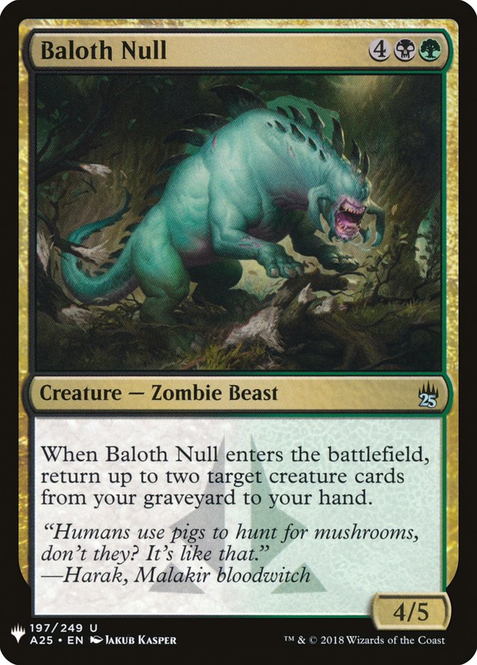 Baloth Null [Mystery Booster] | GnG Games