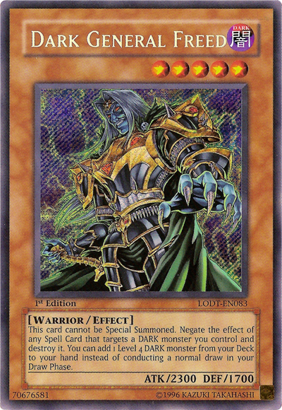 Dark General Freed [LODT-EN083] Secret Rare | GnG Games