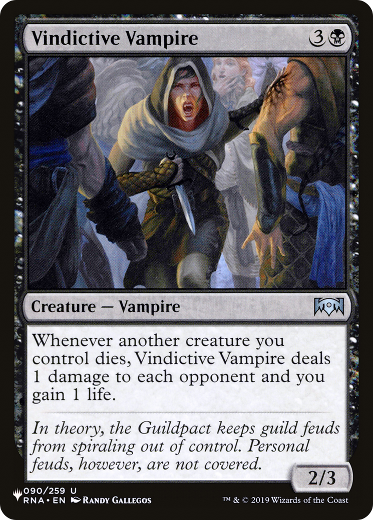 Vindictive Vampire [The List] | GnG Games