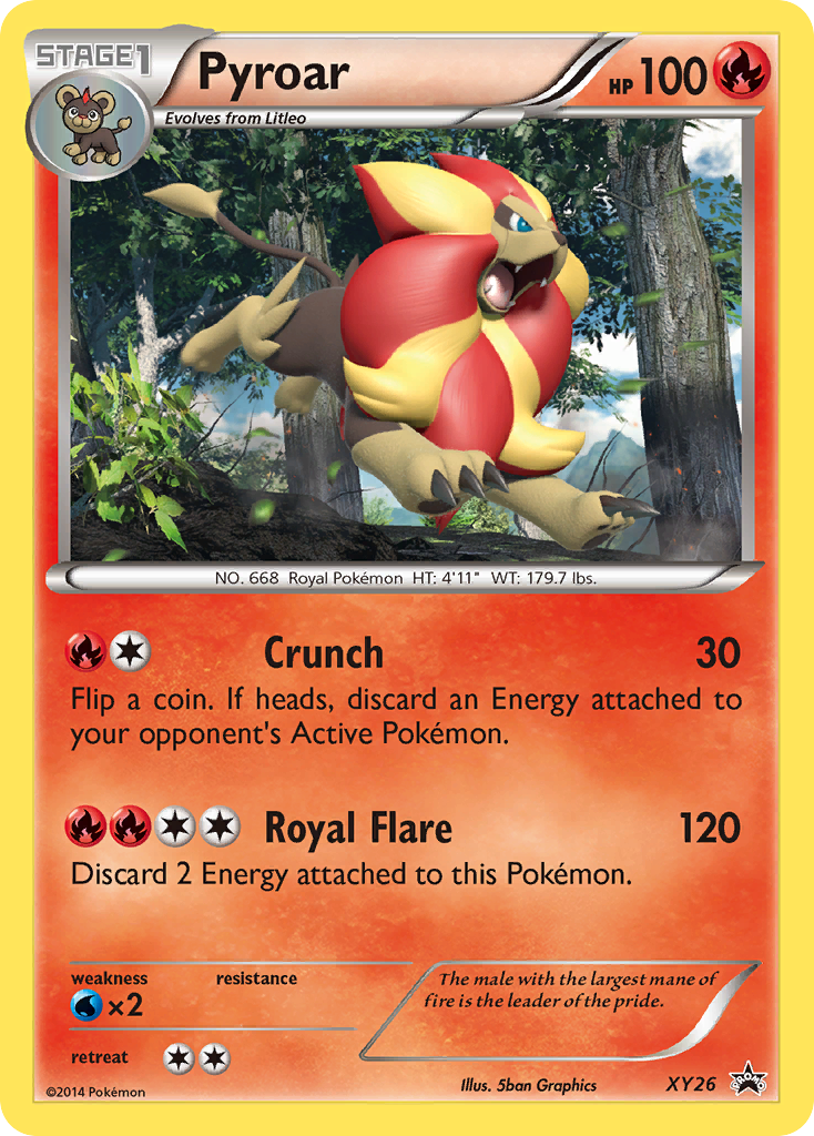 Pyroar (XY26) [XY: Black Star Promos] | GnG Games