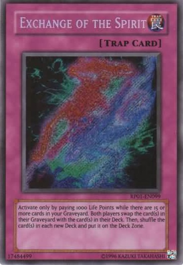 Exchange of the Spirit [RP01-EN099] Secret Rare | GnG Games