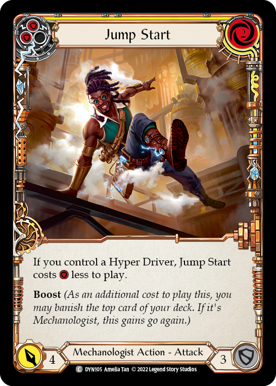 Jump Start (Yellow) [DYN105] (Dynasty) | GnG Games