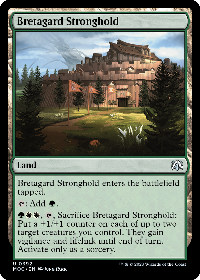 Bretagard Stronghold [March of the Machine Commander] | GnG Games