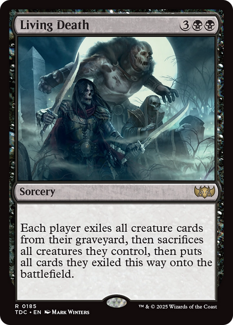Living Death [Tarkir: Dragonstorm Commander] | GnG Games