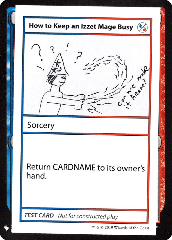 How to Keep an Izzet Mage Busy [Mystery Booster Playtest Cards] | GnG Games