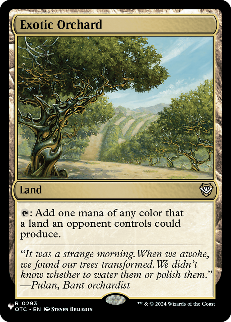 Exotic Orchard (OTC) [The List] | GnG Games