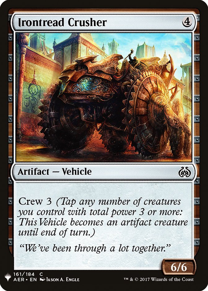 Irontread Crusher [Mystery Booster] | GnG Games