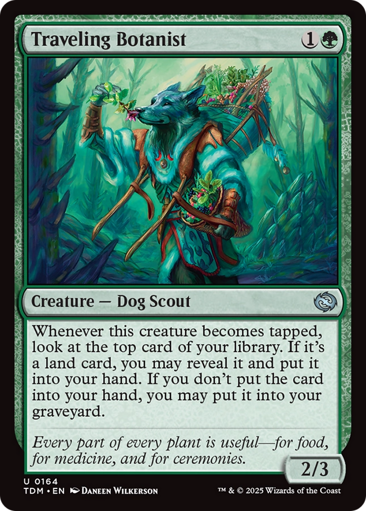 Traveling Botanist [Tarkir: Dragonstorm] | GnG Games