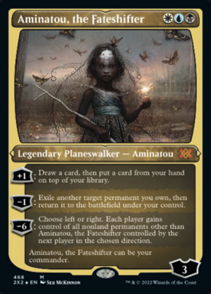 Aminatou, the Fateshifter (Foil Etched) [Double Masters 2022] | GnG Games