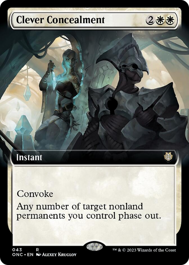 Clever Concealment (Extended Art) [Phyrexia: All Will Be One Commander] | GnG Games