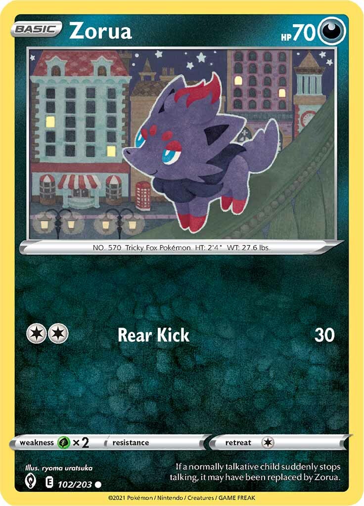 Zorua (102/203) [Sword & Shield: Evolving Skies] | GnG Games