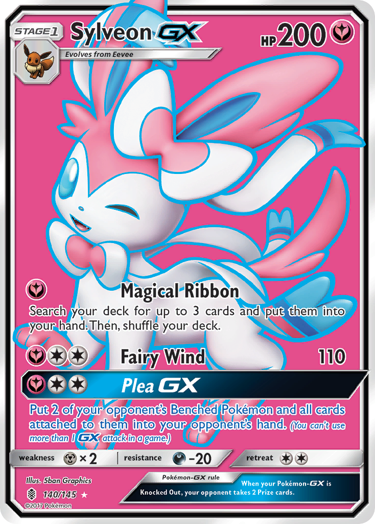 Sylveon GX (140/145) [Sun & Moon: Guardians Rising] | GnG Games