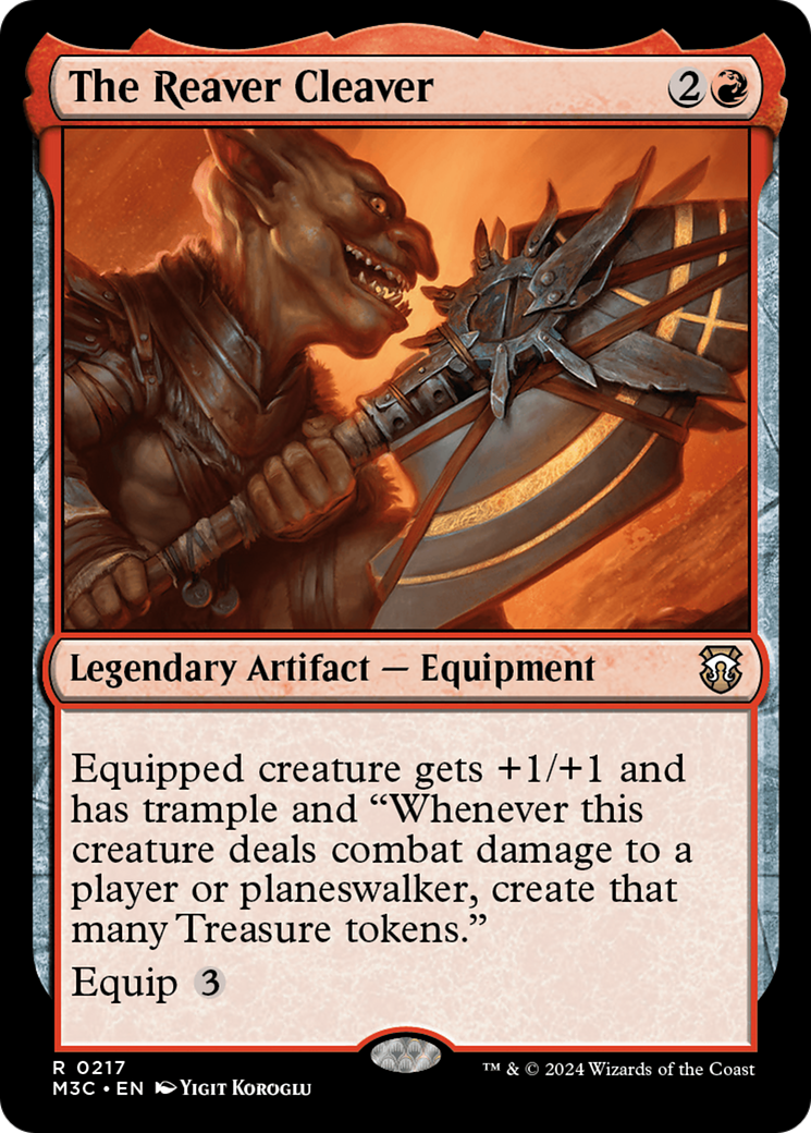 The Reaver Cleaver (Ripple Foil) [Modern Horizons 3 Commander] | GnG Games