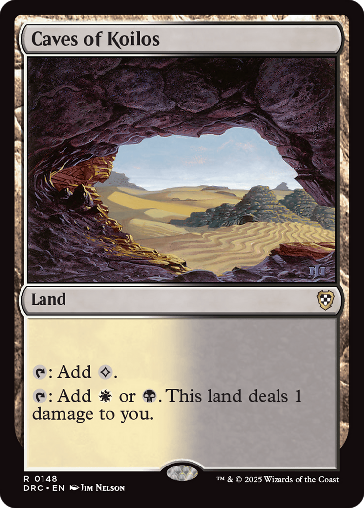 Caves of Koilos [Aetherdrift Commander] | GnG Games