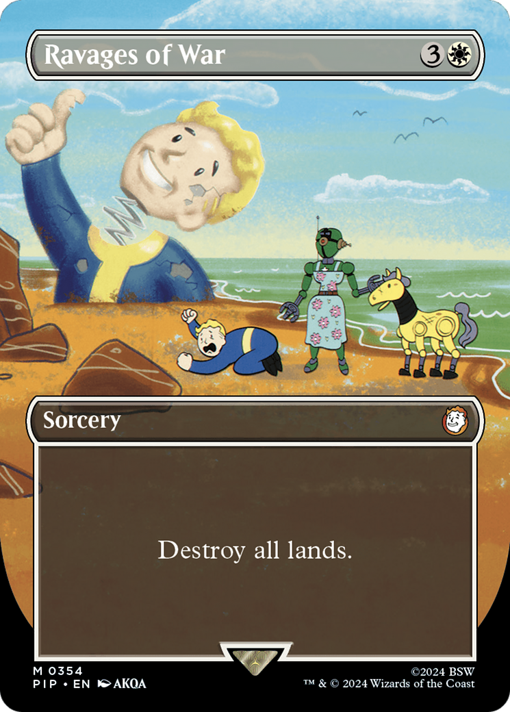 Ravages of War (Borderless) [Fallout] | GnG Games