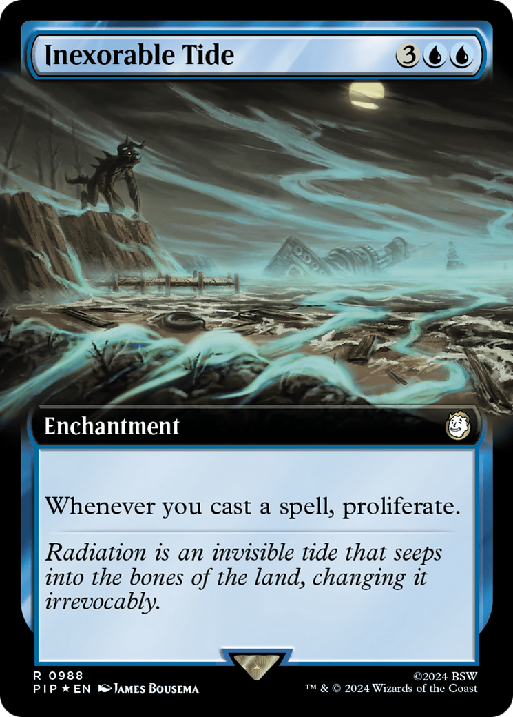 Inexorable Tide (Extended Art) (Surge Foil) [Fallout] | GnG Games