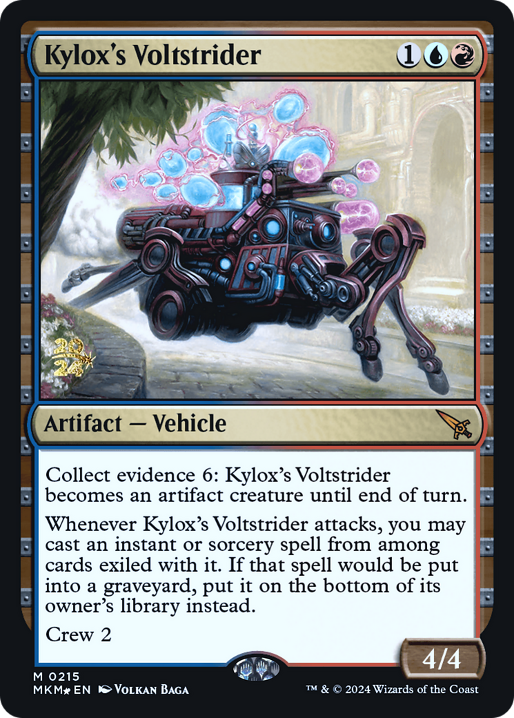 Kylox's Voltstrider [Murders at Karlov Manor Prerelease Promos] | GnG Games