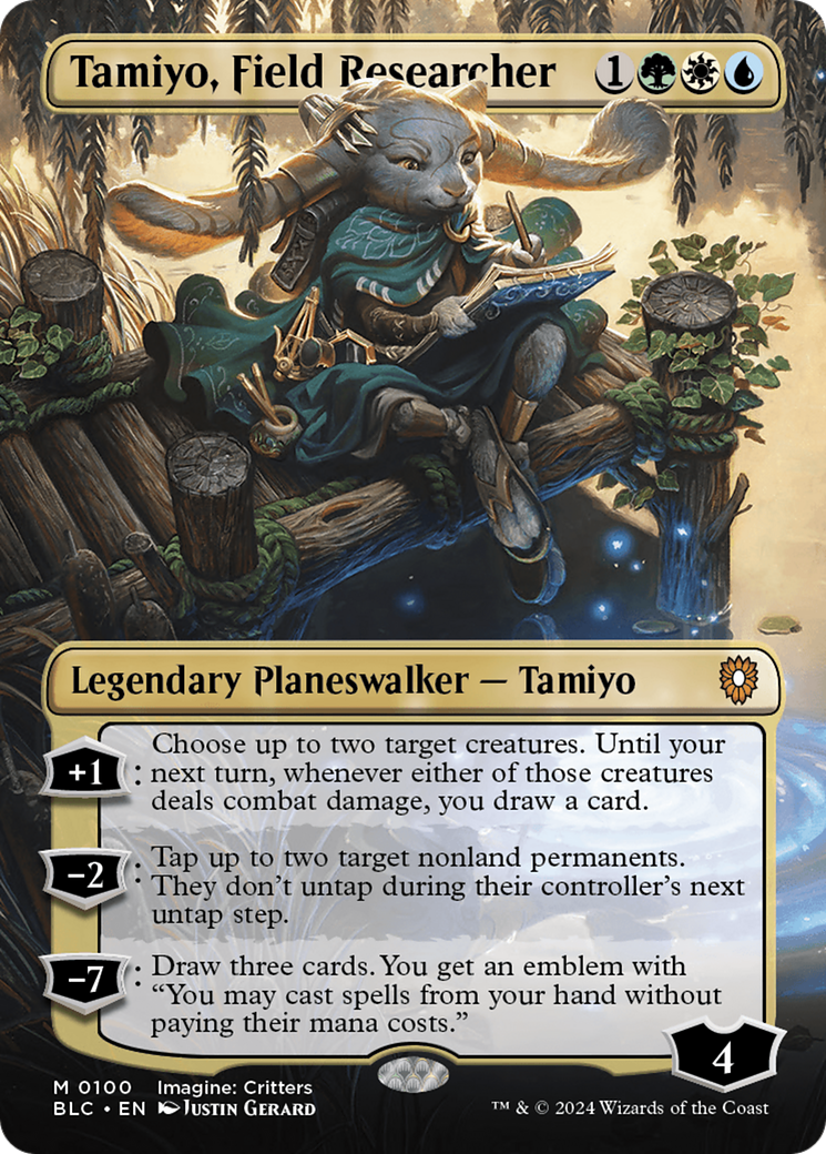 Tamiyo, Field Researcher (Borderless) [Bloomburrow Commander] | GnG Games