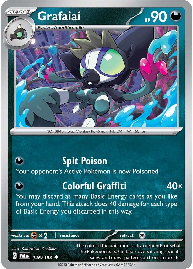 Grafaiai (146/193) [Scarlet & Violet: Paldea Evolved] | GnG Games