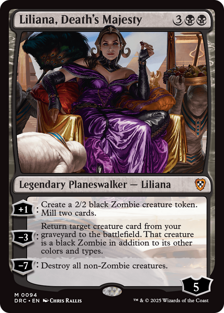 Liliana, Death's Majesty [Aetherdrift Commander] | GnG Games