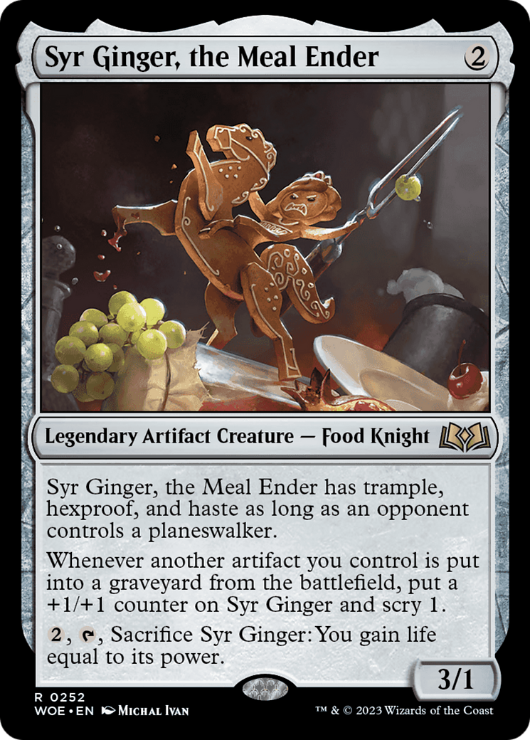 Syr Ginger, the Meal Ender [Wilds of Eldraine] | GnG Games