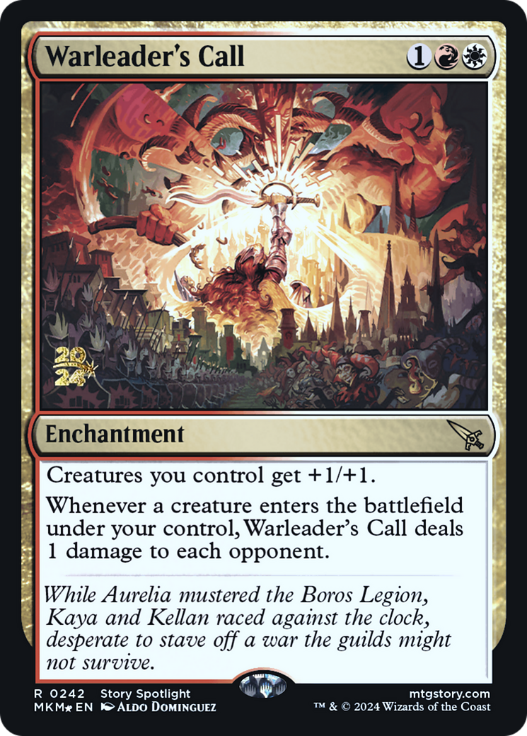 Warleader's Call [Murders at Karlov Manor Prerelease Promos] | GnG Games