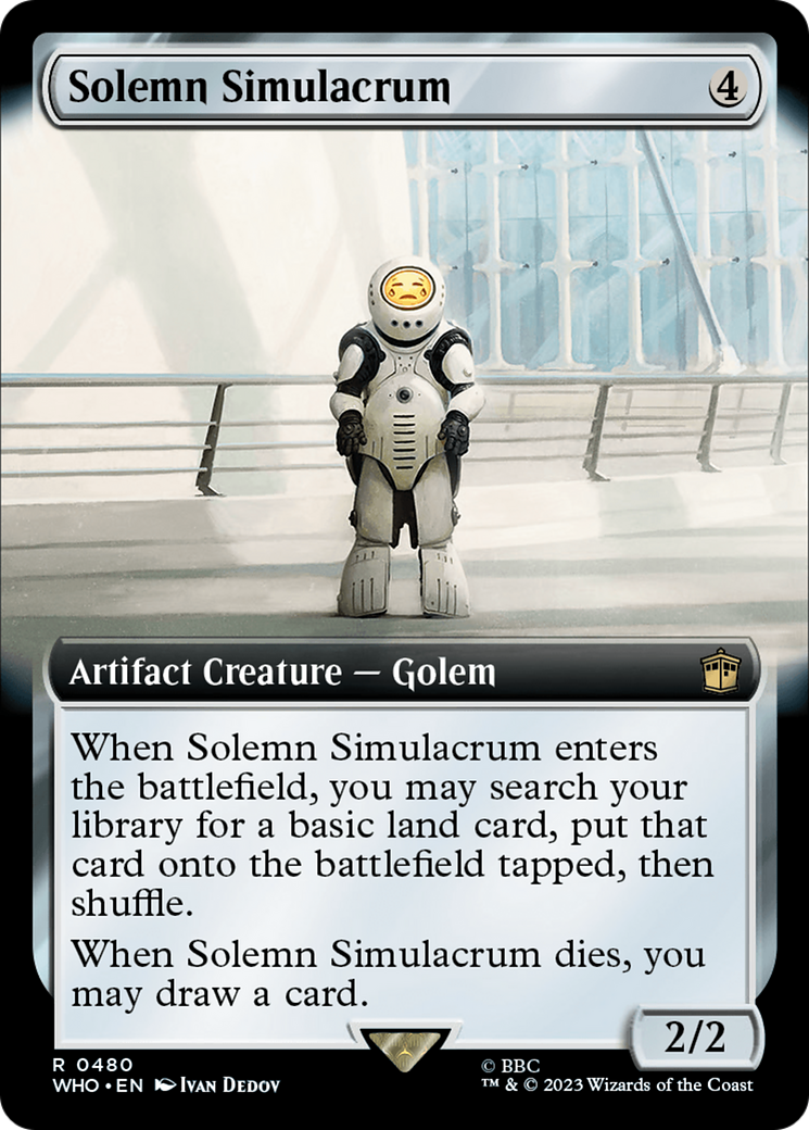 Solemn Simulacrum (Extended Art) [Doctor Who] | GnG Games