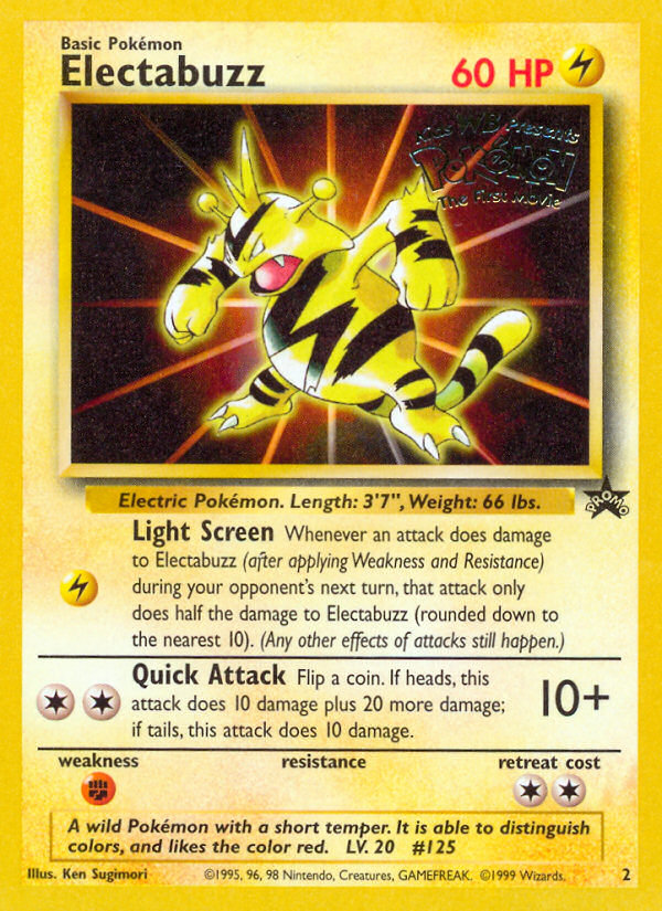 Electabuzz (2) [Wizards of the Coast: Black Star Promos] | GnG Games