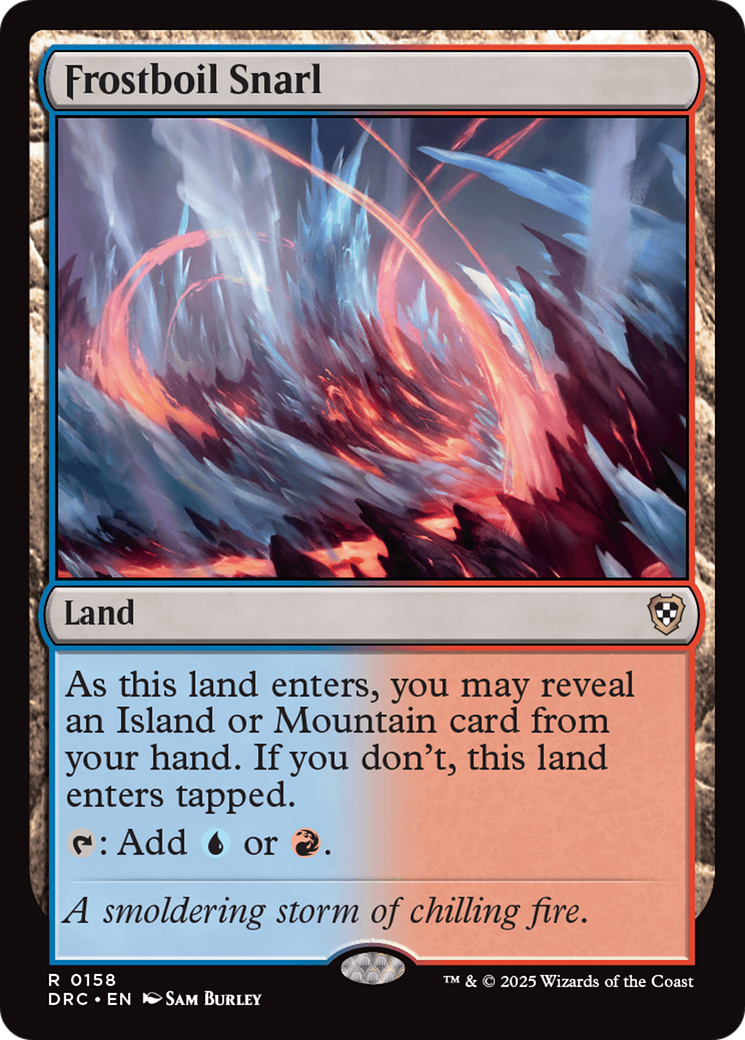 Frostboil Snarl [Aetherdrift Commander] | GnG Games