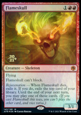 Flameskull [Dungeons & Dragons: Adventures in the Forgotten Realms Prerelease Promos] | GnG Games