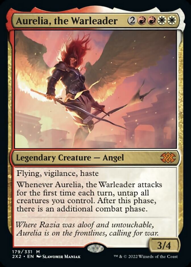 Aurelia, the Warleader [Double Masters 2022] | GnG Games