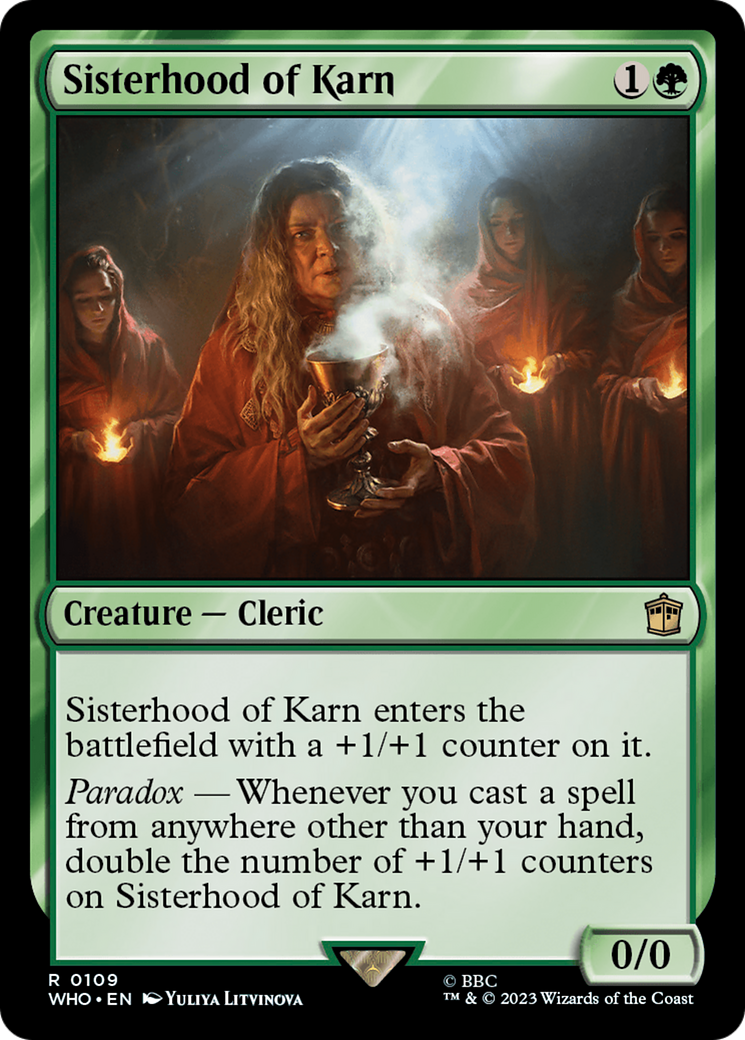 Sisterhood of Karn [Doctor Who] | GnG Games