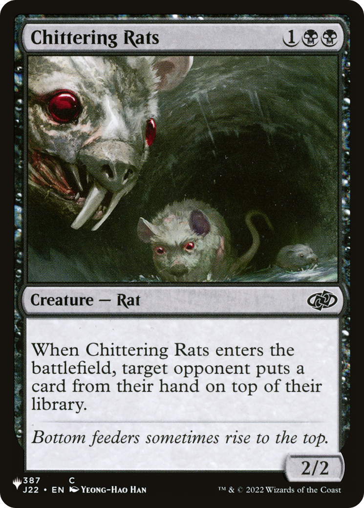 Chittering Rats [The List] | GnG Games