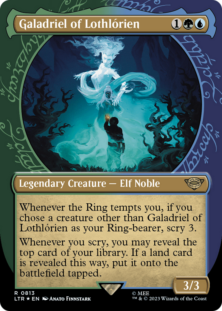 Galadriel of Lothlorien (Showcase) (Surge Foil) [The Lord of the Rings: Tales of Middle-Earth] | GnG Games