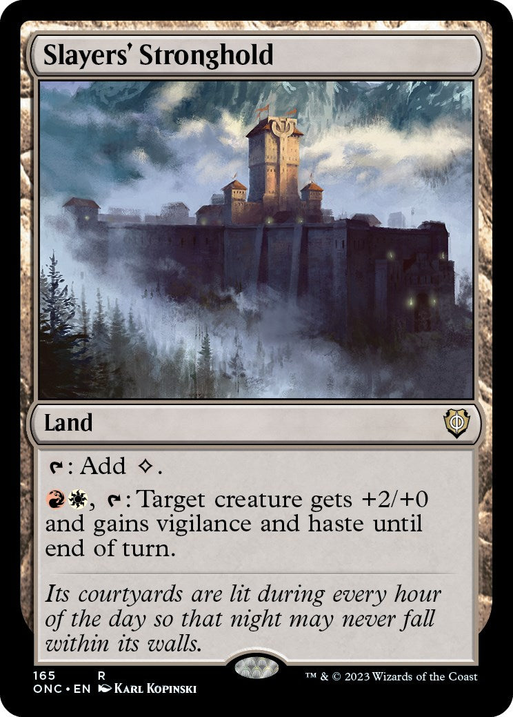 Slayers' Stronghold [Phyrexia: All Will Be One Commander] | GnG Games