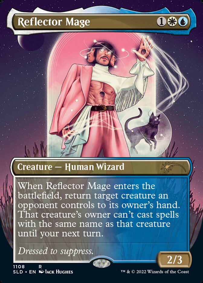 Reflector Mage (Borderless) [Secret Lair Drop Series] | GnG Games