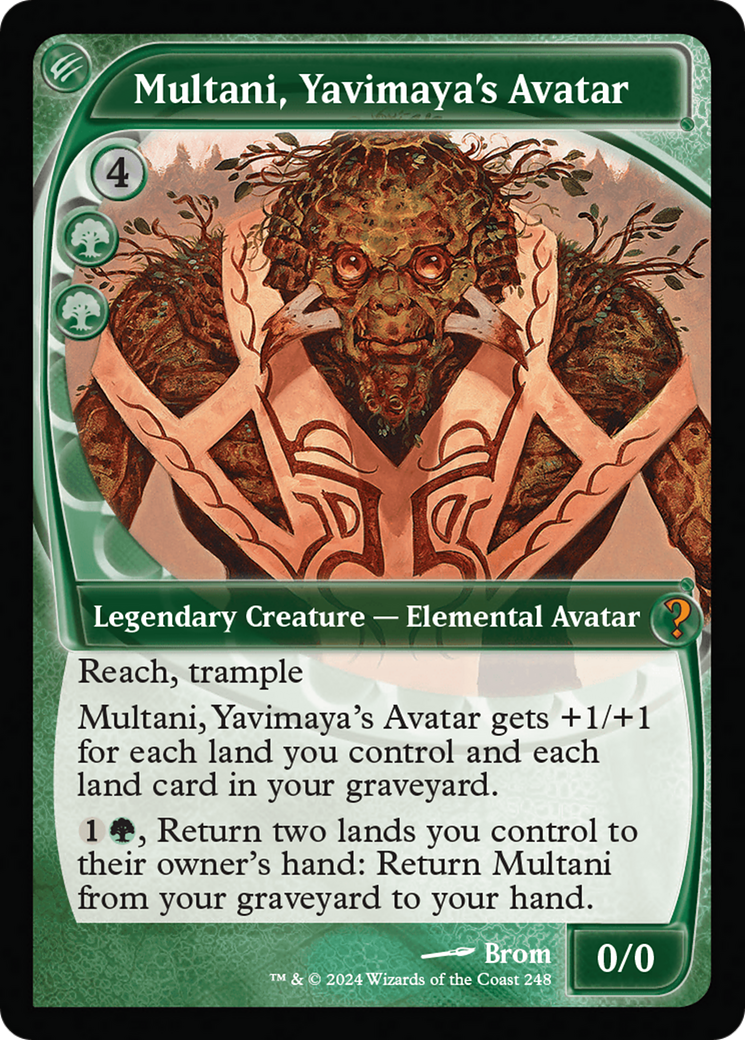 Multani, Yavimaya's Avatar (Future Sight) [Mystery Booster 2] | GnG Games