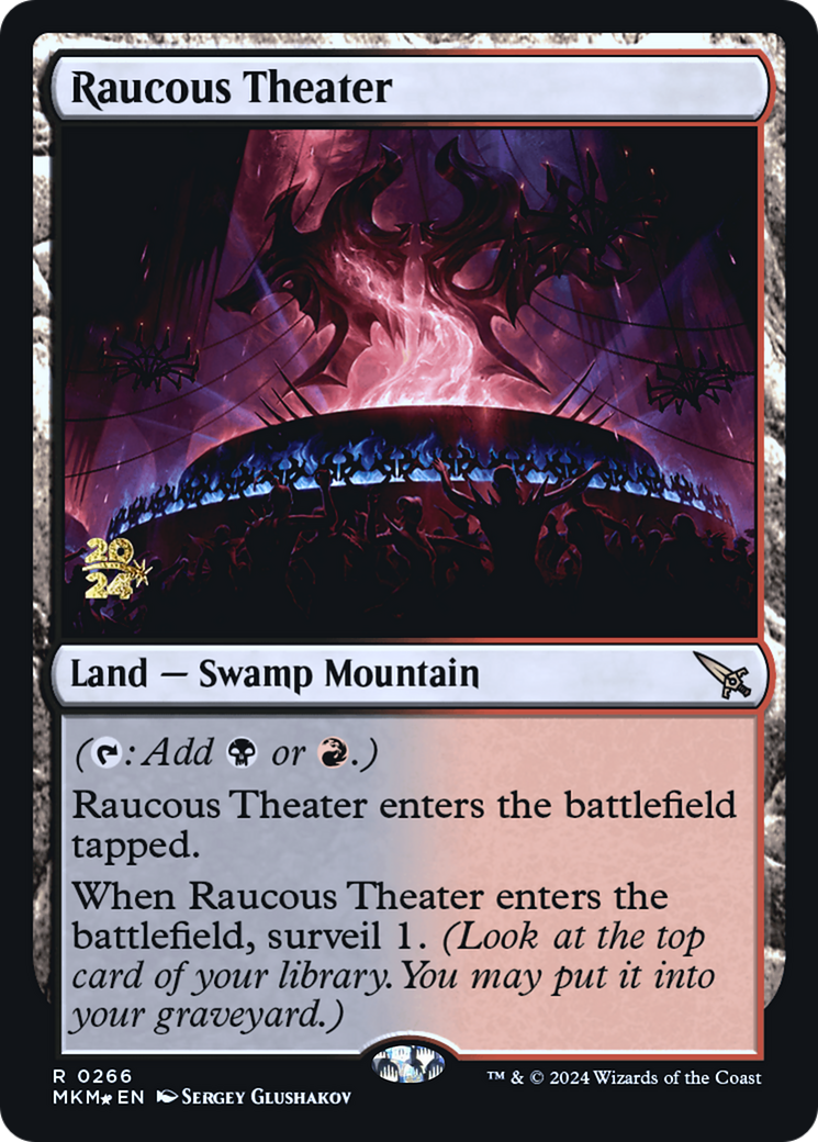Raucous Theater [Murders at Karlov Manor Prerelease Promos] | GnG Games