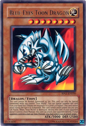 Blue-Eyes Toon Dragon [RP01-EN050] Rare | GnG Games