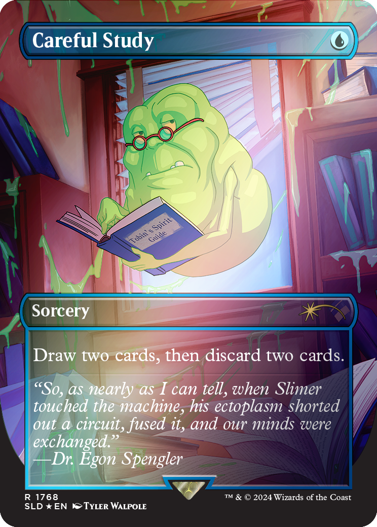 Careful Study (Rainbow Foil) [Secret Lair Drop Series] | GnG Games