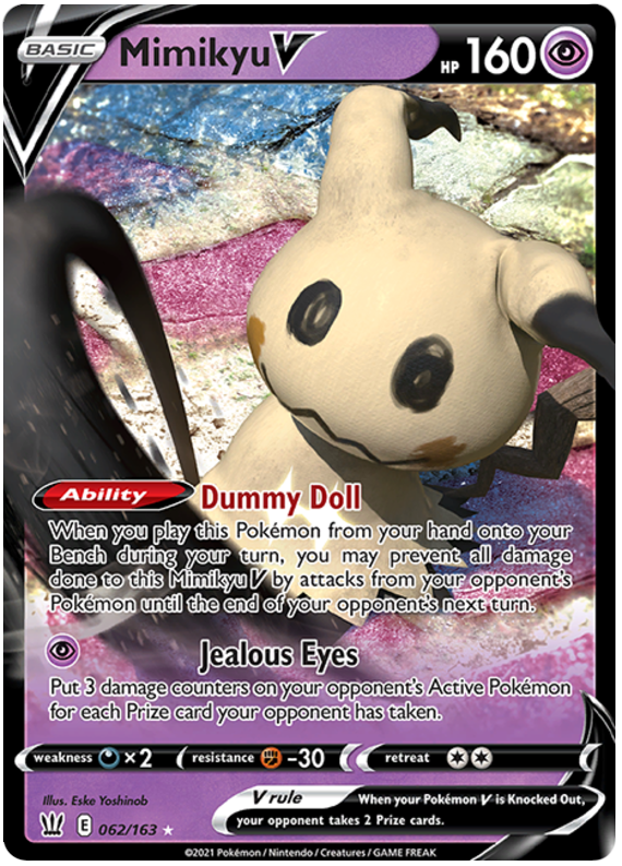 Mimikyu V (062/163) [Sword & Shield: Battle Styles] | GnG Games