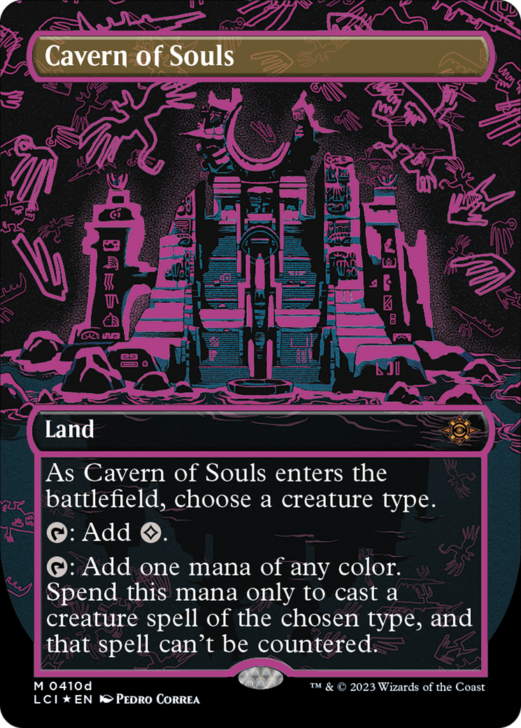 Cavern of Souls (0410d) (Borderless) [The Lost Caverns of Ixalan] | GnG Games