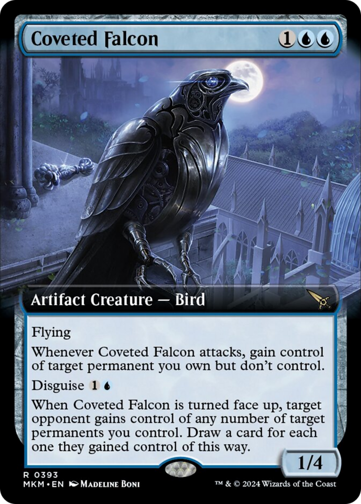 Coveted Falcon (Extended Art) [Murders at Karlov Manor] | GnG Games