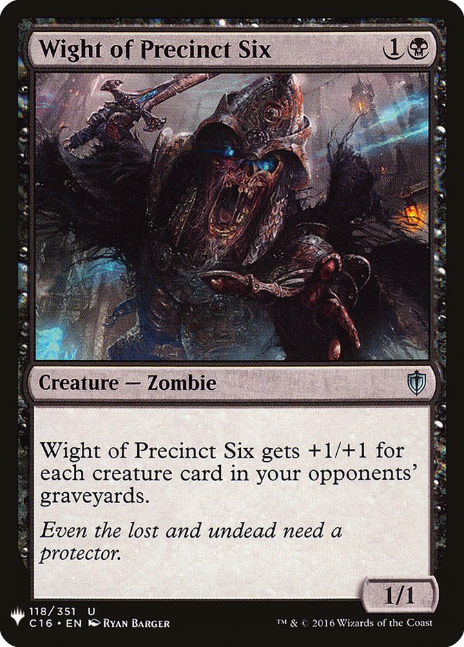 Wight of Precinct Six [Mystery Booster] | GnG Games