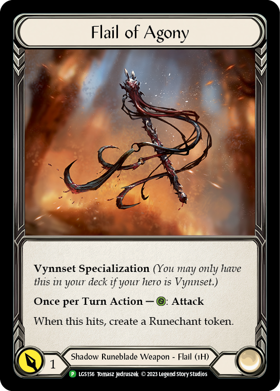Flail of Agony [LGS156] (Promo)  Cold Foil | GnG Games