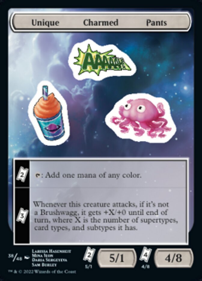 Unique Charmed Pants [Unfinity Stickers] | GnG Games