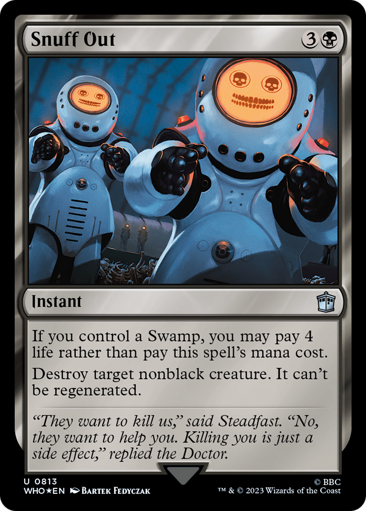 Snuff Out (Surge Foil) [Doctor Who] | GnG Games